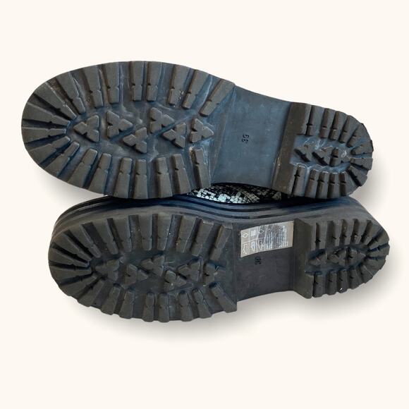 H&M Snake Platform Chunky Boots - Picture 3 of 5